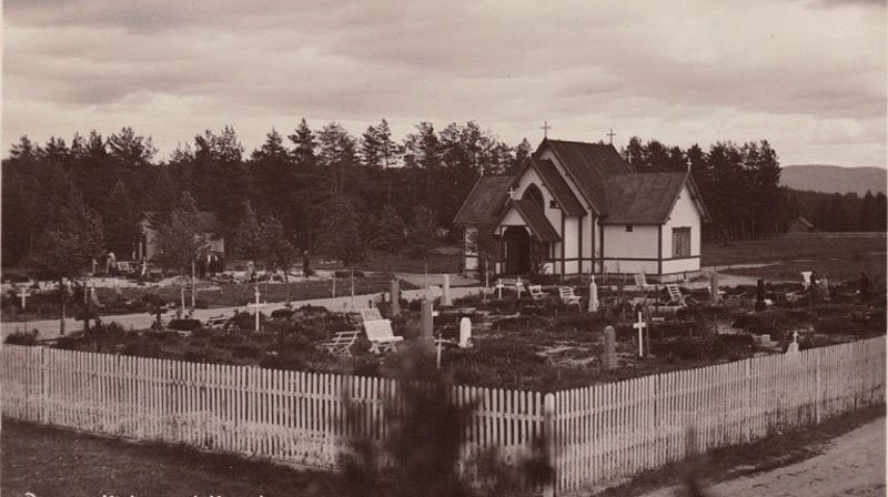 Den gamle kirkegården ved næringsparken