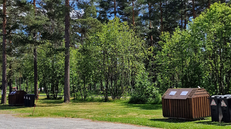 Endring i plassering av søppel- og kompostdunker