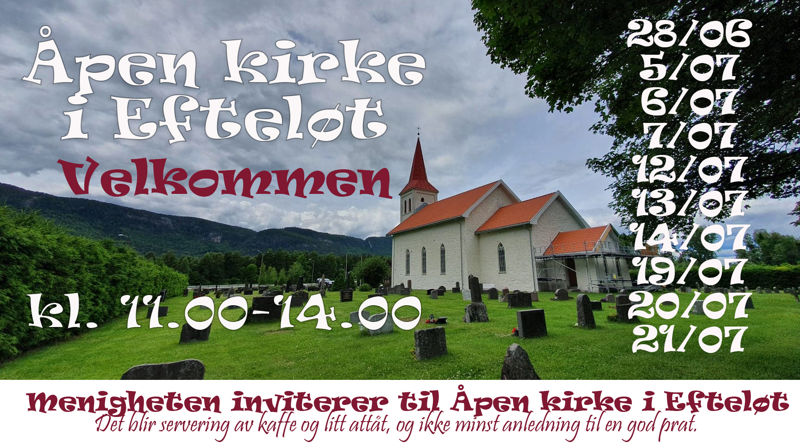 Velkommen til Åpen kirke