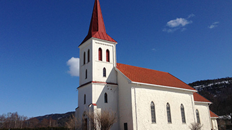 Gudstjenesten i Efteløt kirke 21. februar er kansellert