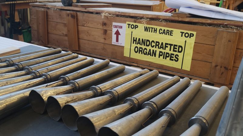 Nytt orgel i Efteløt