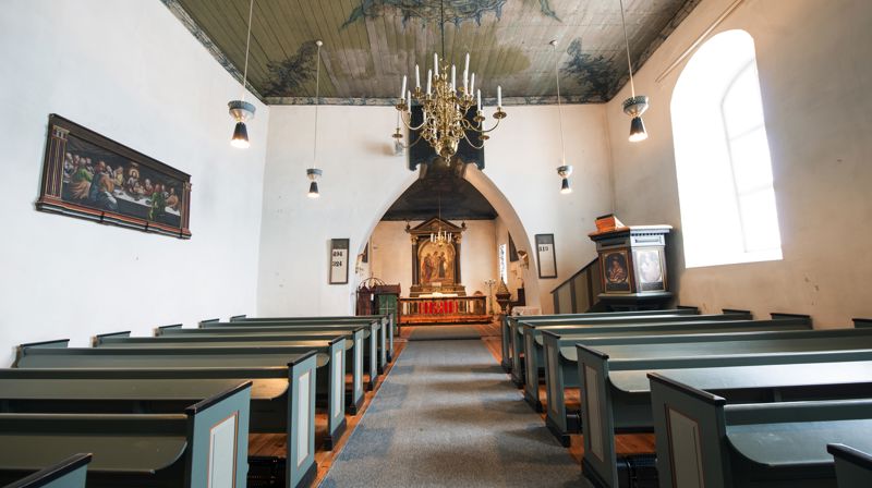 Vi har anledning til å ta imot 50 personer, i Hedenstad kirke