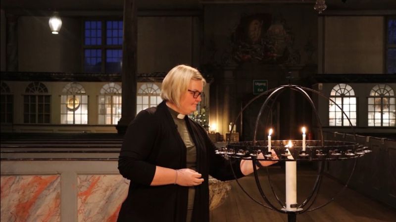 Adventsgudstjeneste fra Kongsberg kirke