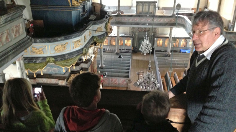 Omvisning i Kongsberg kirke