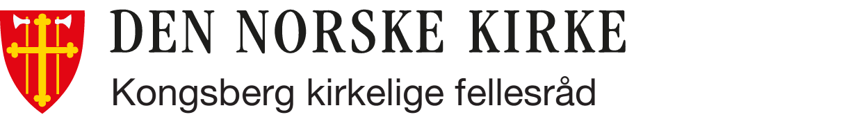 Kirken i Kongsberg og Sandsvær logo