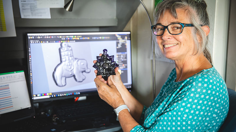 Kirken samarbeider med Myntverket og Nøstetangen om årets glasspynt