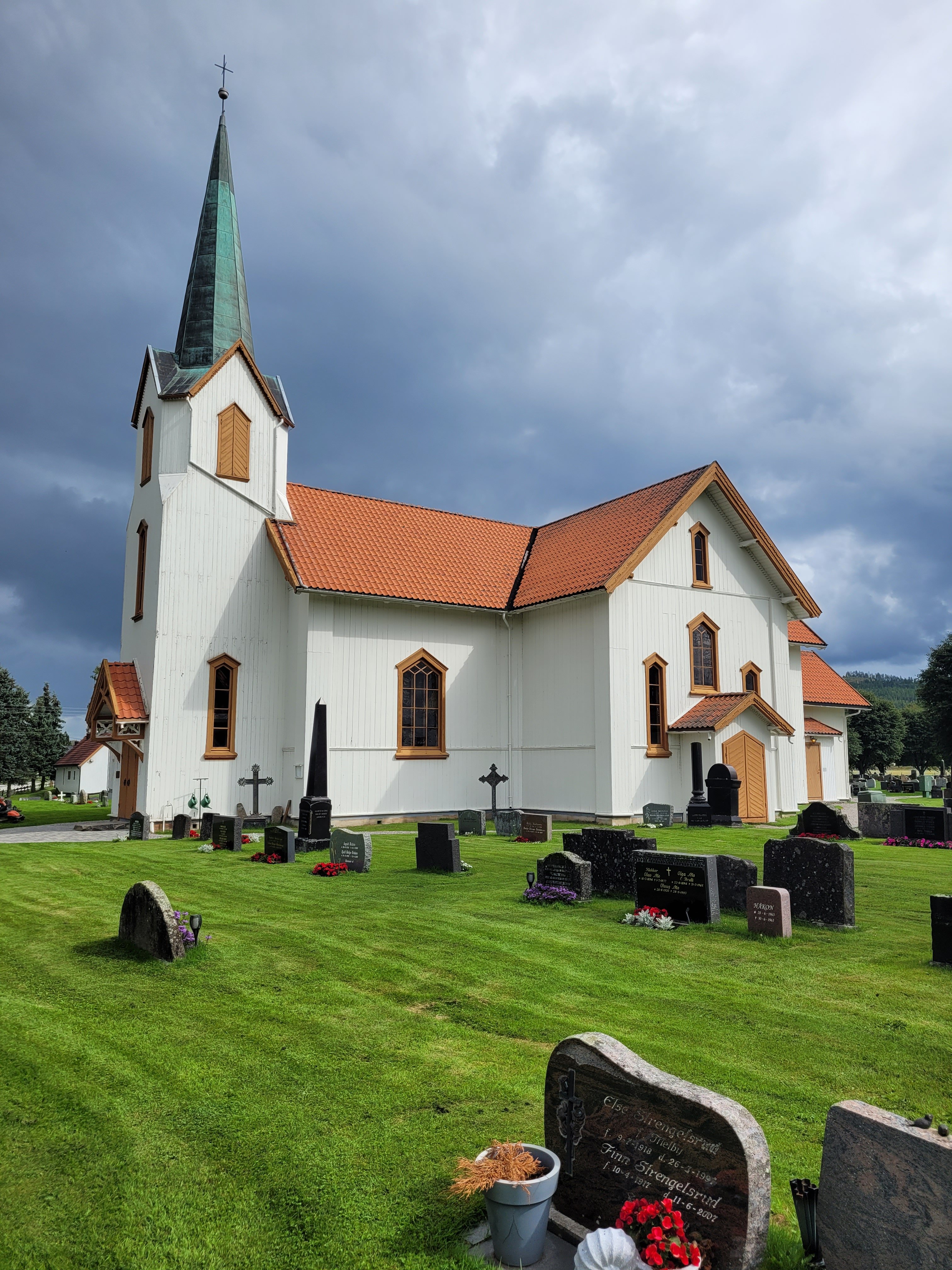 Brandval kirke Foto: Kongsvinger kirkelige fellesråd
