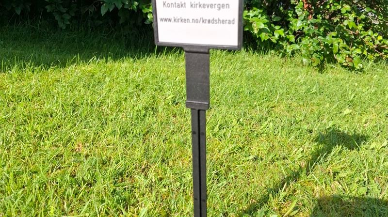 "Kontakt kirkevergen" - Vi trenger å få kontakt med deg.