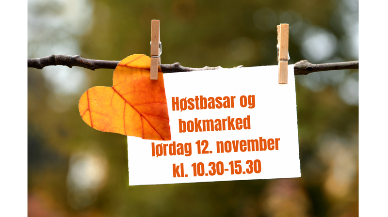 Høstbasar og bokmarked