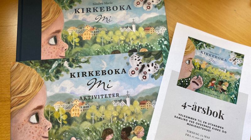 Vi ønsker alle 4-åringer velkommen til samling og utdeling av Min Kirkebok