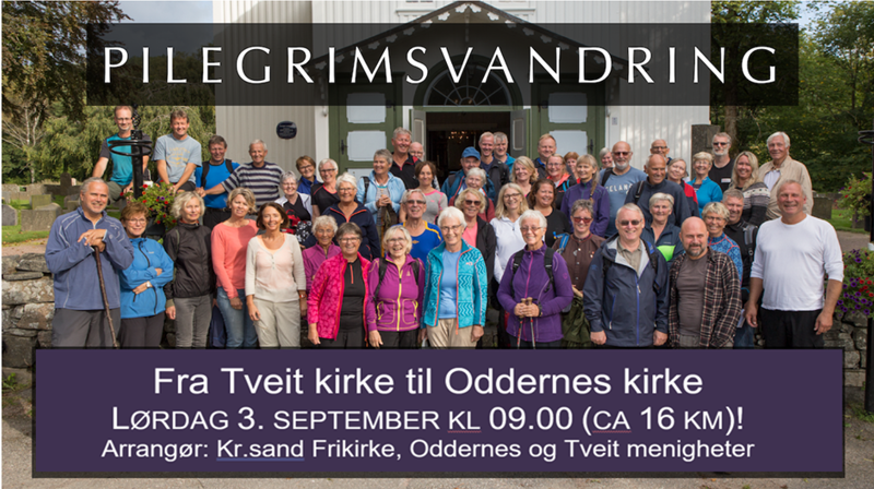 PILEGRIMSVANDRING LØRDAG 3. SEPTEMBER