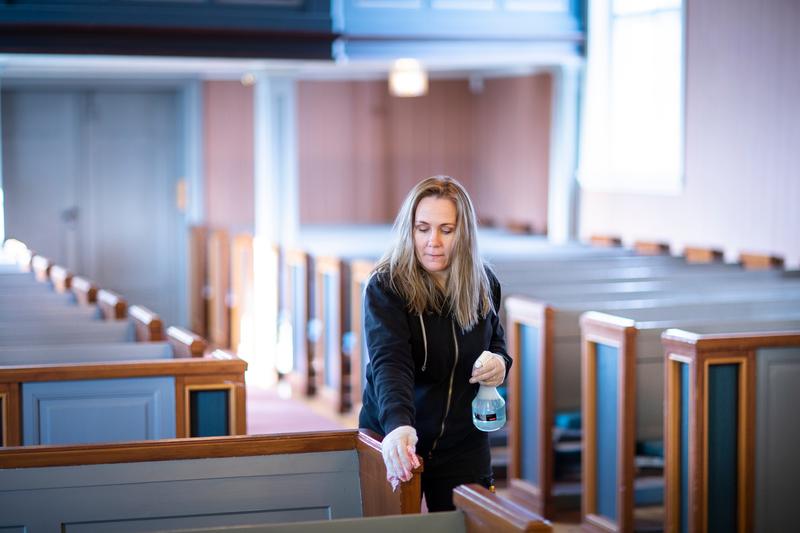 Ledig stilling som renholder