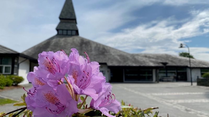 Dugnad i kyrkjeparken i Norheimsund