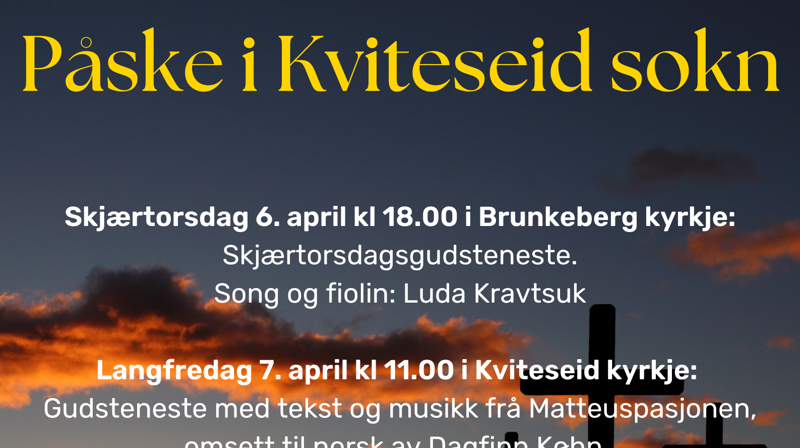 Kors mot horisont med soloppgang