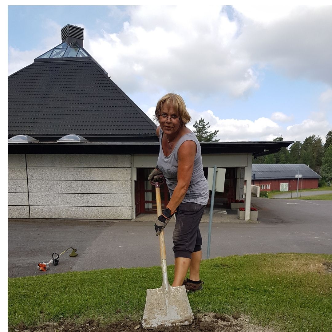Ragnhild der hvor hun trives best - ute!