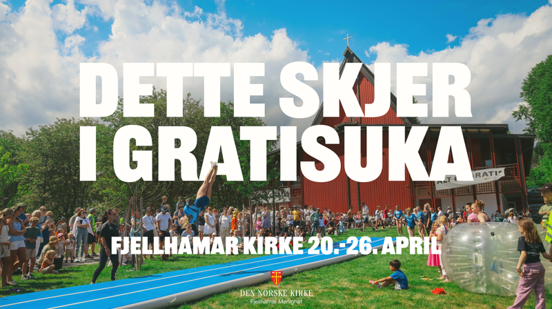 Dette skjer i Gratisuka!