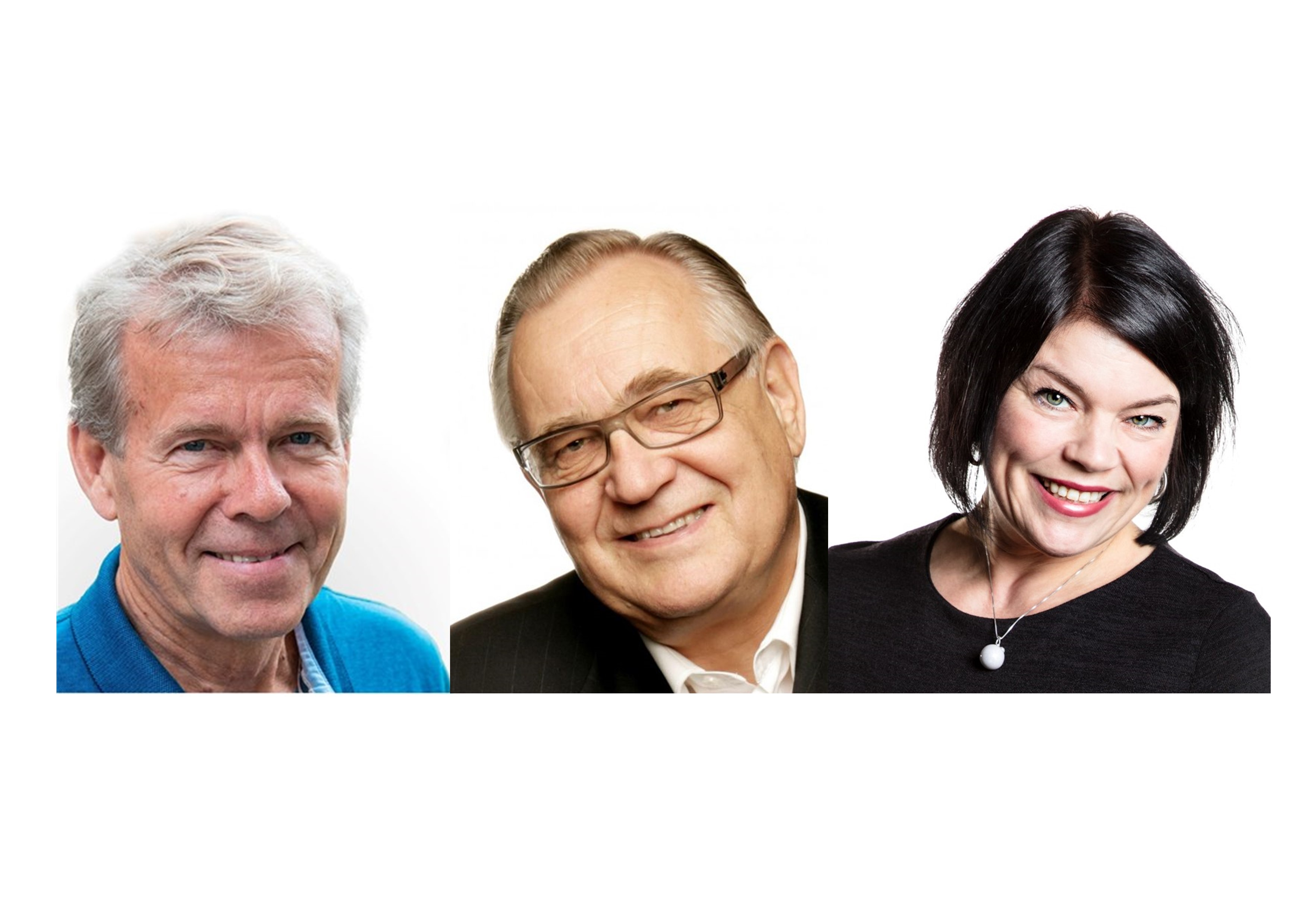 Tidligere biskop Per Arne og Anne-Marte Slinning og Anne-Marte Slinning og Dahl, Nils-Tore Andersen