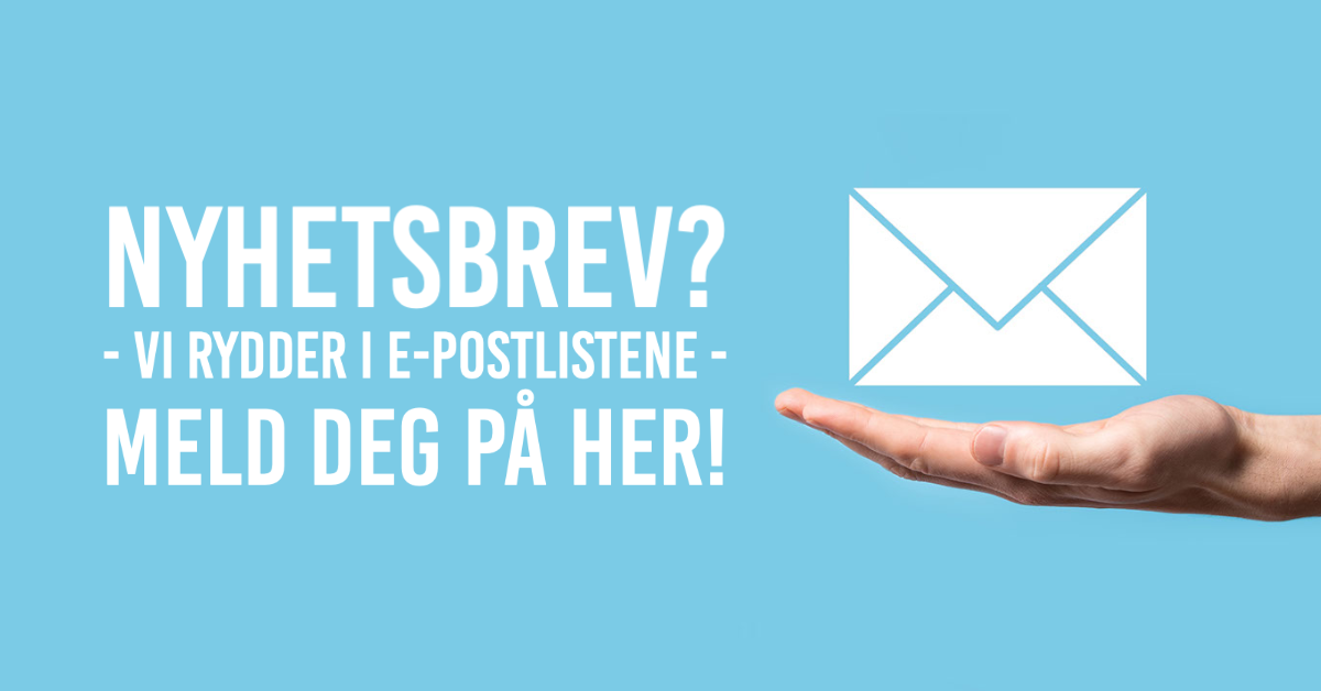 Vil du ha nyhetsbrev fra menigheten?