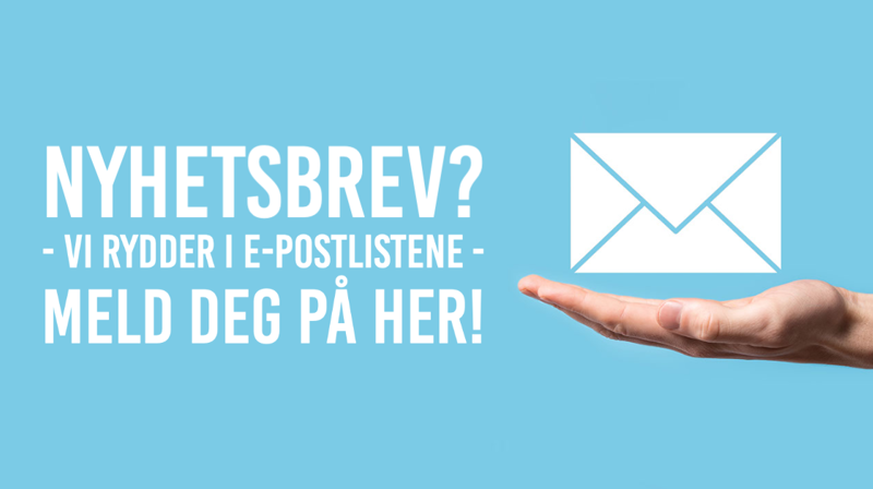 Vil du ha nyhetsbrev fra menigheten?