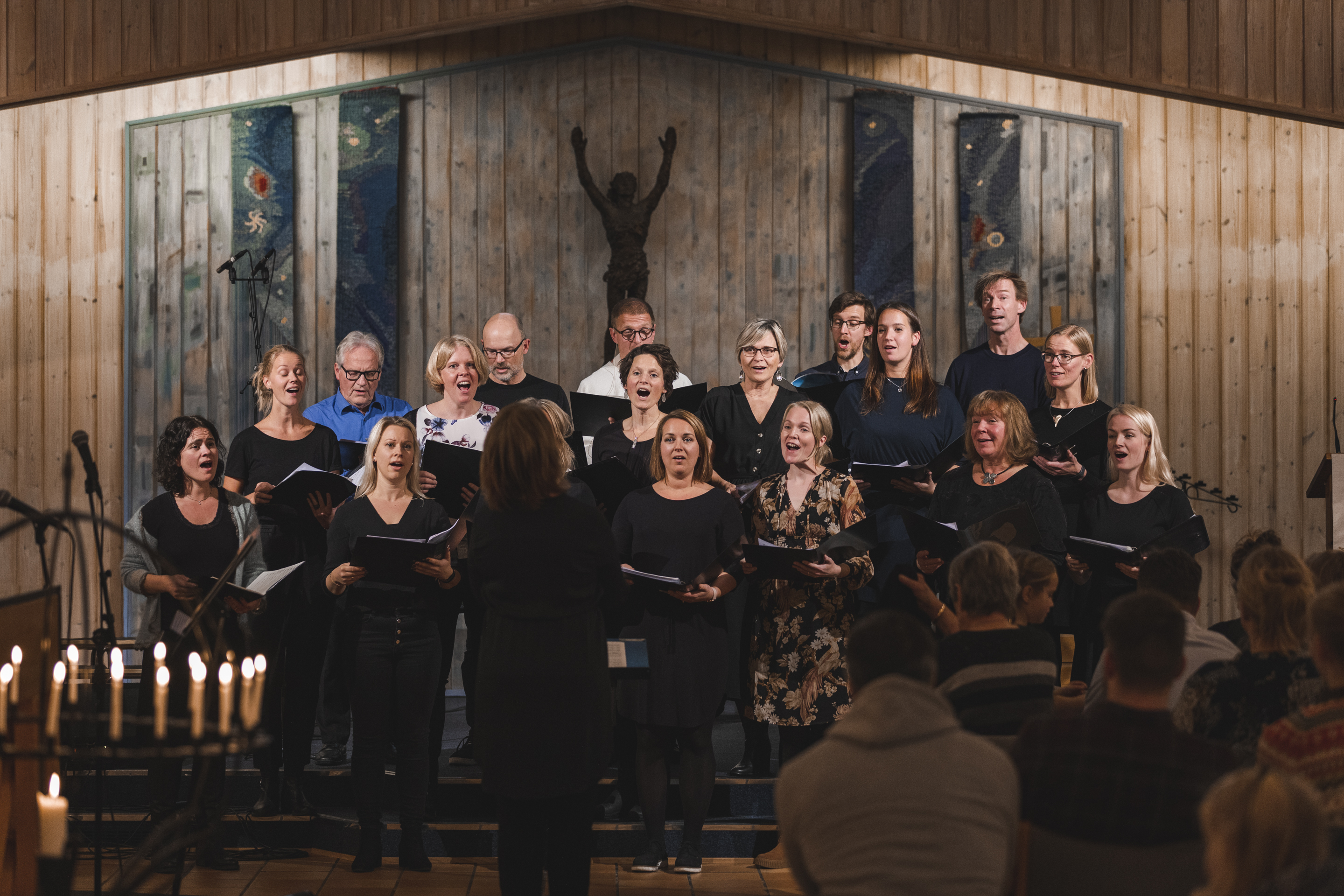 Samarbeidskonsert med Fjellhamarkoret og Dur&moll-kören