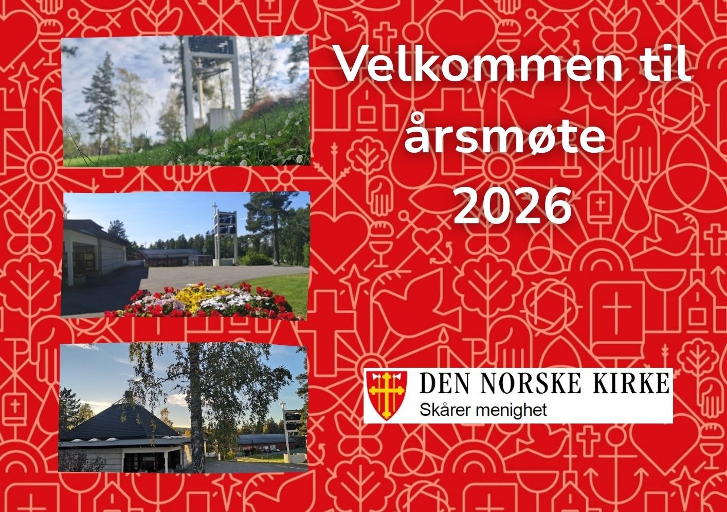 Årsmøte for Skårer menighet 12. april