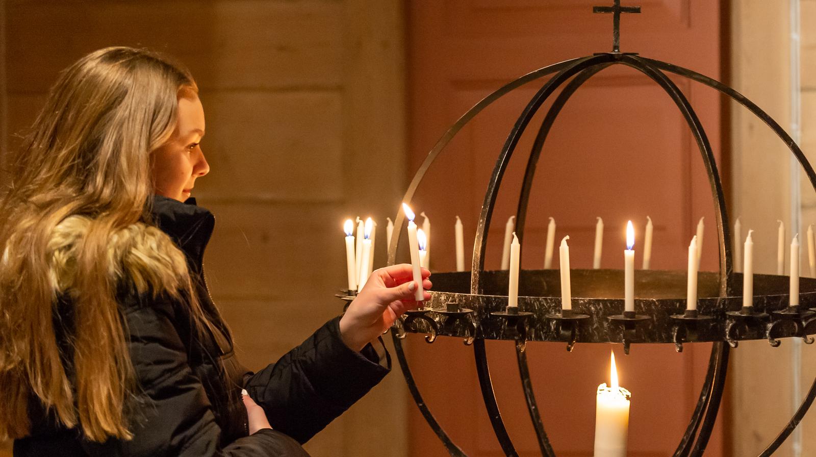 Lystenning - Foto: Ole Henrik Kongsvik / Den norske kirke