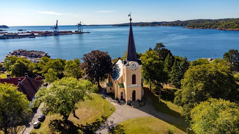 Larvik kirke Foto: Fred Isaksen