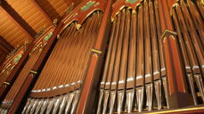 Larvik orgel. Foto: Privat