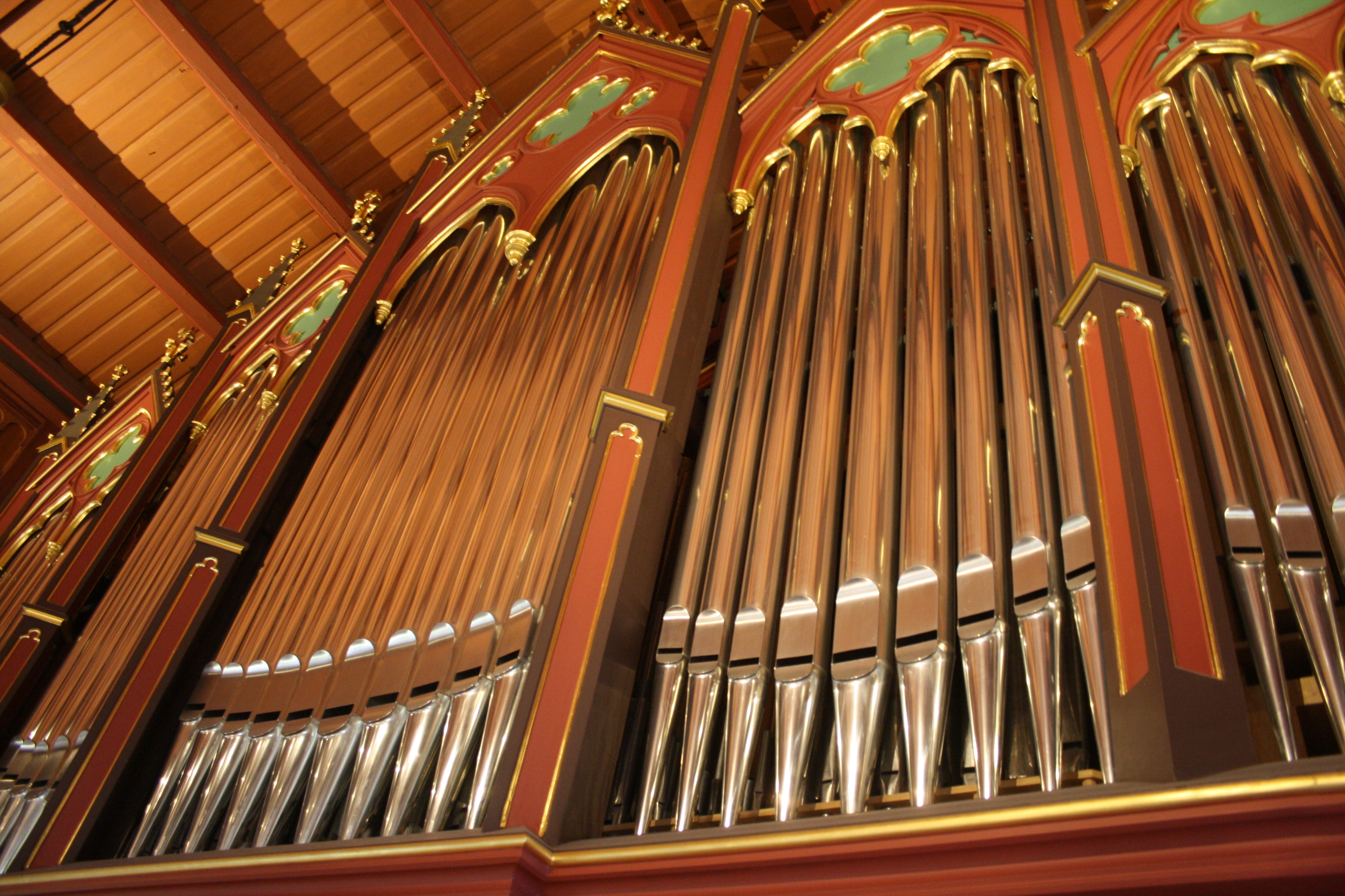 Larvik orgel. Foto: Privat