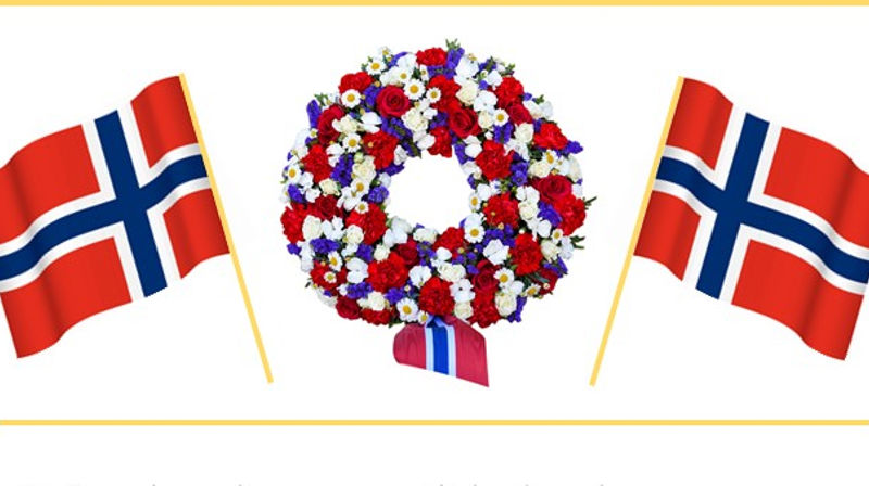 8. mai-markering i Larvik kirke