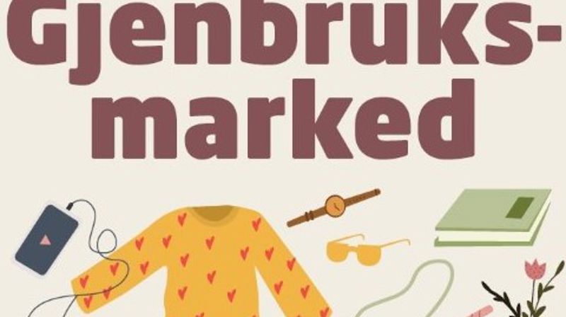 Gjenbruksmarked på KUF-huset