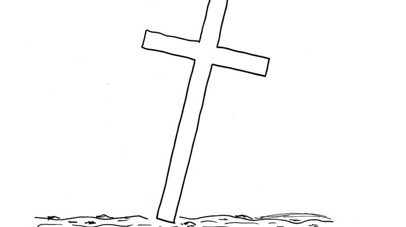 Korsvandring gjennom Larvik på langfredag