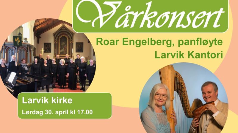 Vårkonsert i Larvik kirke