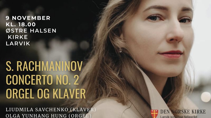 S. Rakhmaninov – Klaverkonsert nr. 2 med orgel