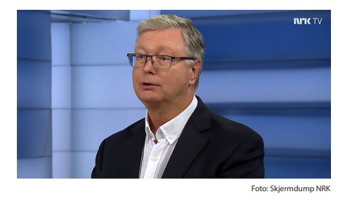 Skjermdump fra NRK. Jan Espen Kruse.