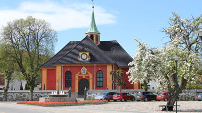 Fredriksvern kirke i Stavern.