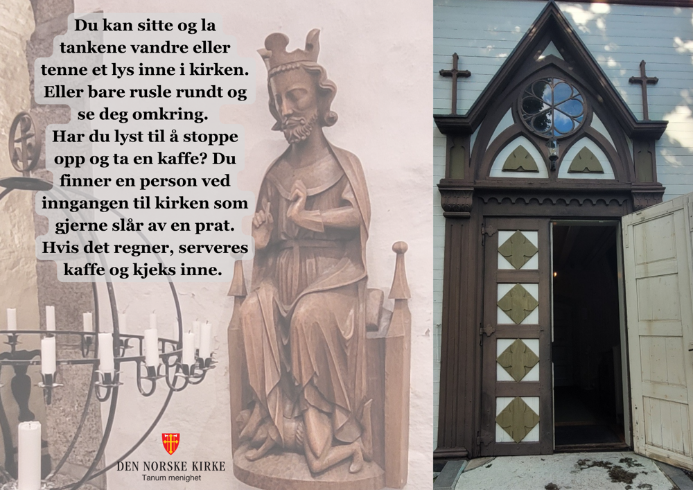 Åpen kirke i Tanum