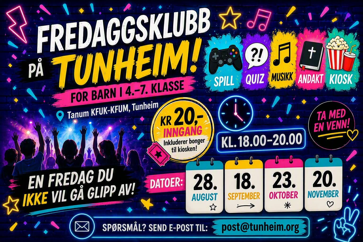 Fredagsklubb på Tunheim