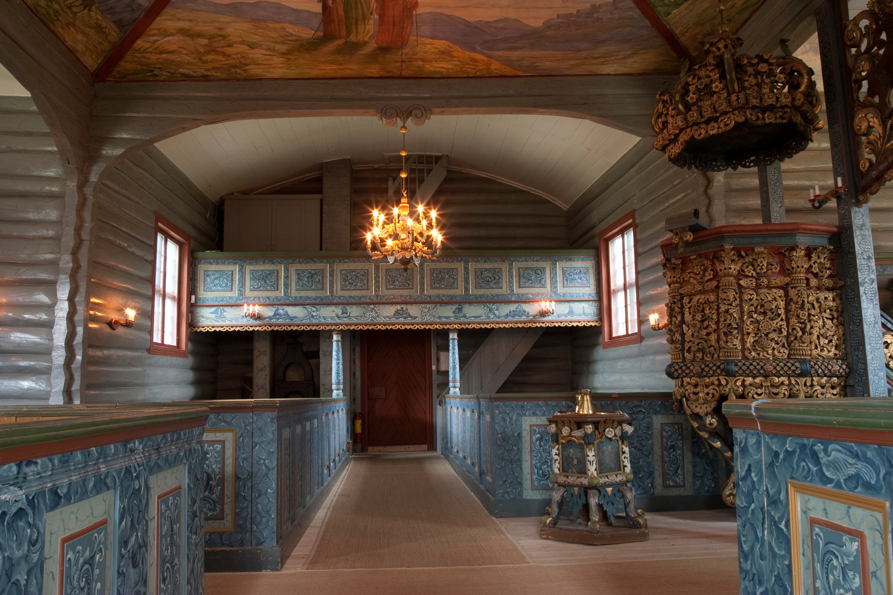 Det blir tomme kyrkjer utover våren