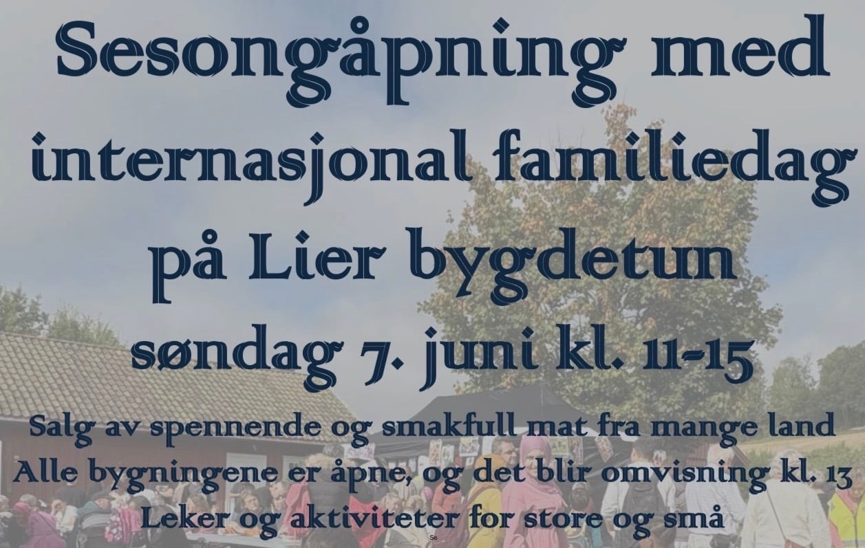 Familiedagen på Lier bygdetun