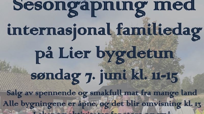 Familiedagen på Lier bygdetun