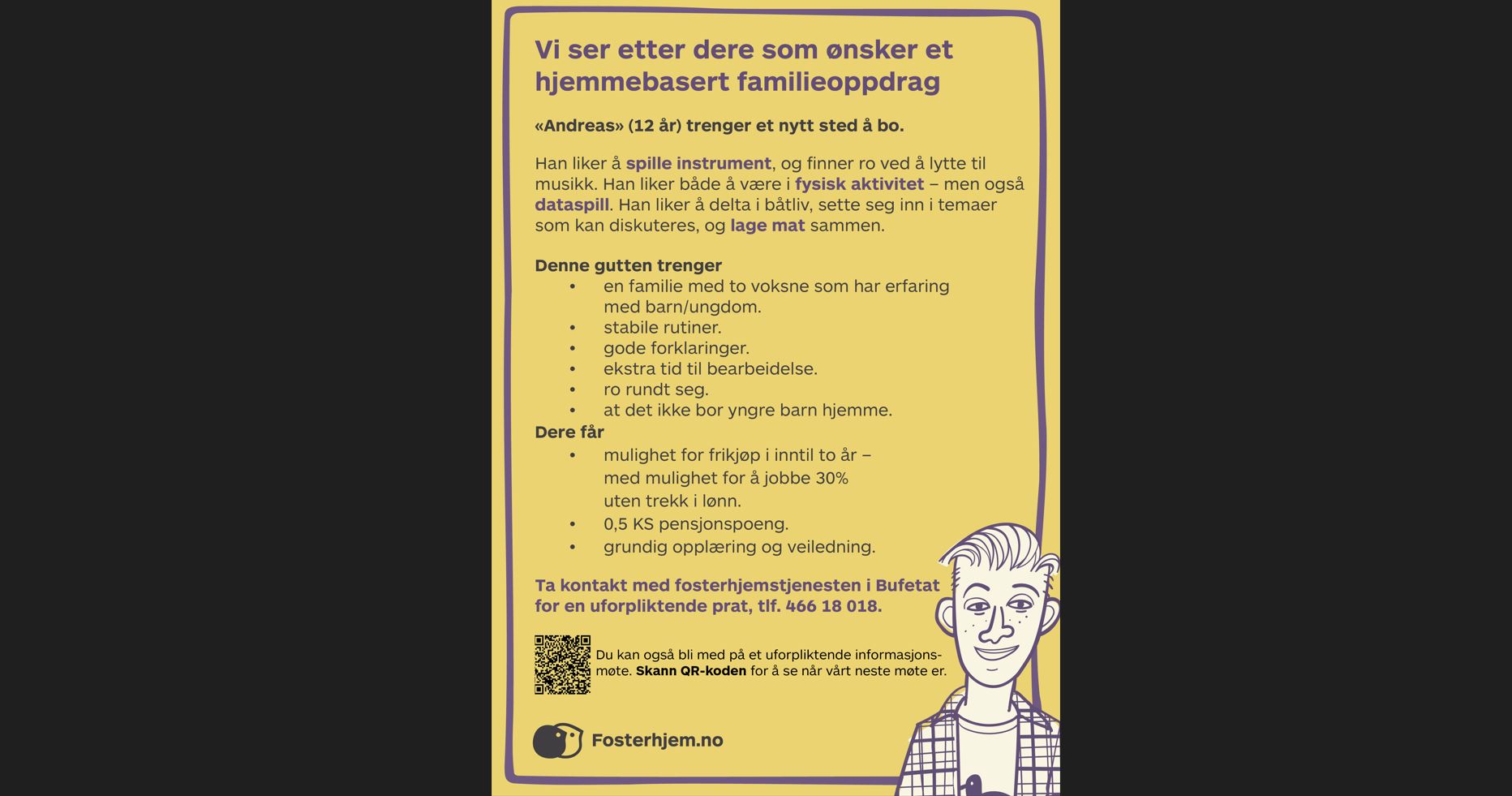 Ønsker dere et hjemmebasert familieoppdrag