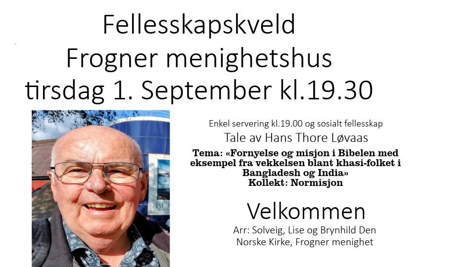 Fellesskapskveld