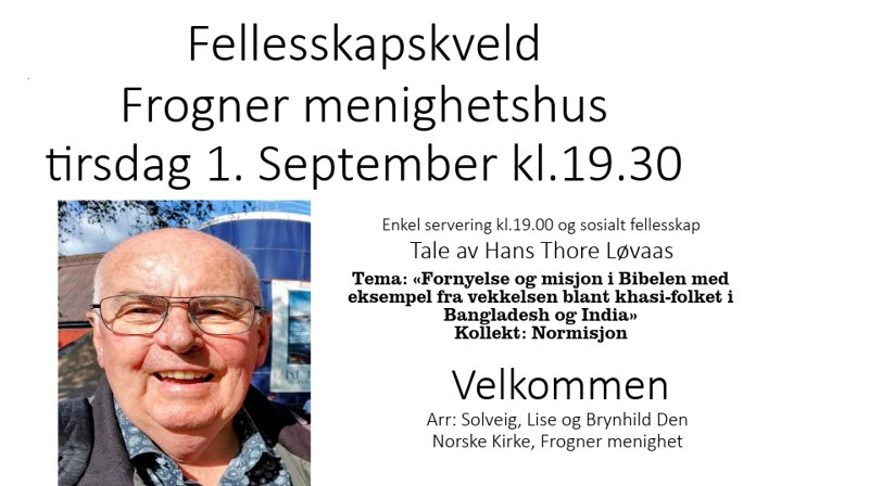 Fellesskapskveld