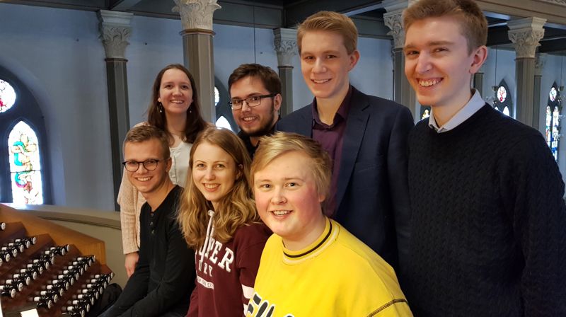 Orgelkonsert med unge kirkemusikere i Sylling kirke