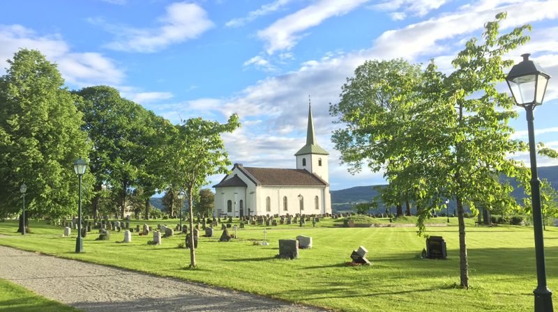 Tranby kirke. Foto: E. Marsøe