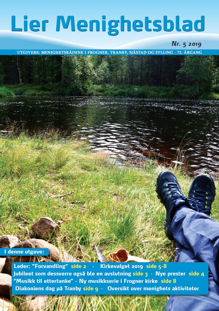 Menighetsblad nr. 5 er her
