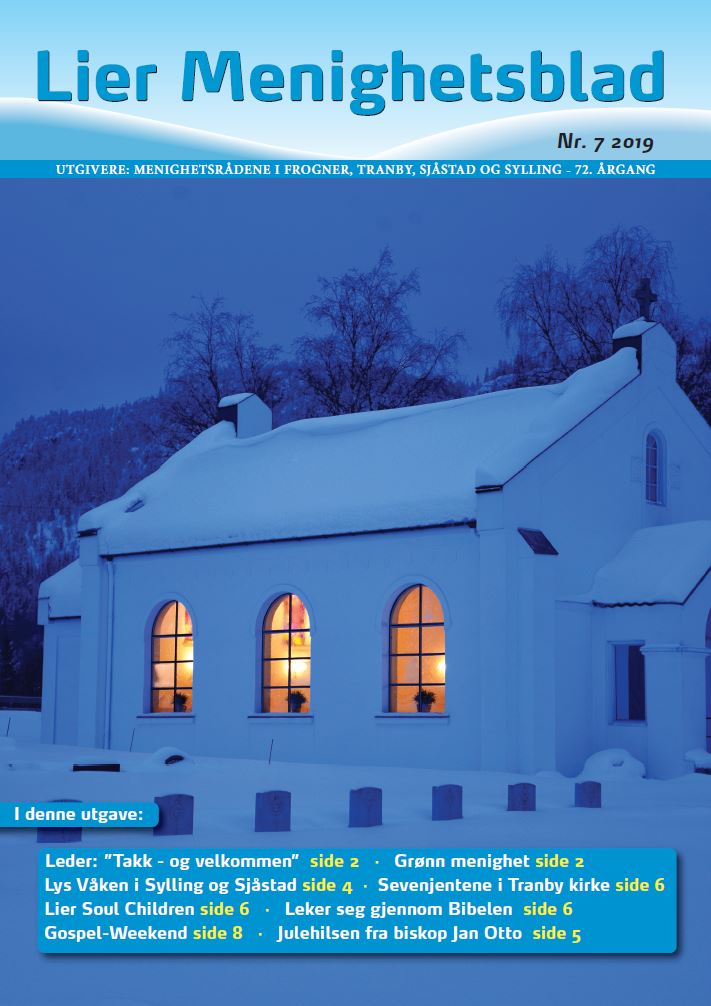 Menighetsblad nr. 7 er her