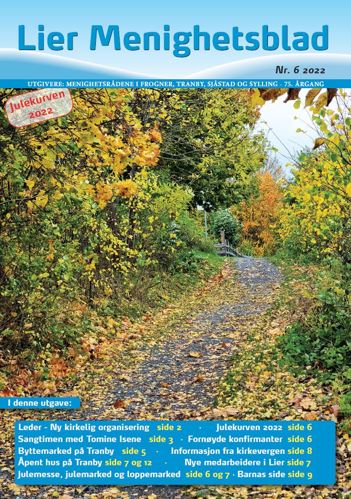Menighetsbladet nr. 6 2022 er her