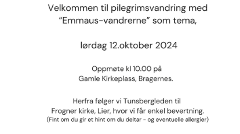 Pilegrimsvandring